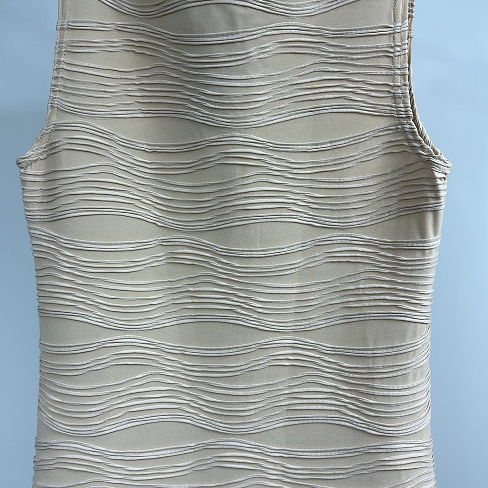 Brand new Crewneck Ruched Fitted Slit Knit Cocktail Party Outfits Size 10 - Picture 3 of 6